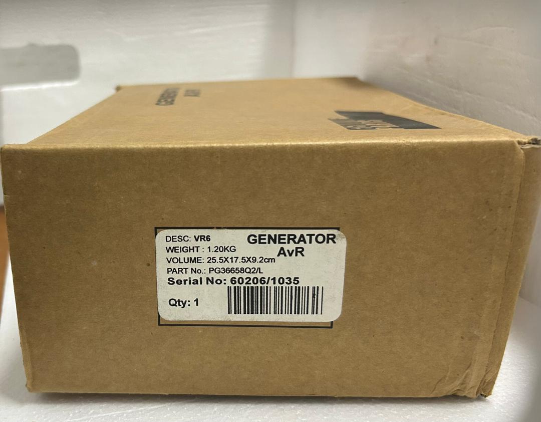 VR6 AVR automatic voltage regulator PG36658Q2/L for generator