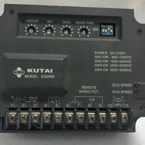Kutai EG2000 electronic generator engine governor controller