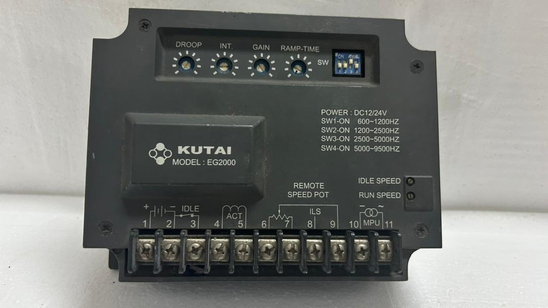 Kutai EG2000 electronic generator engine governor controller
