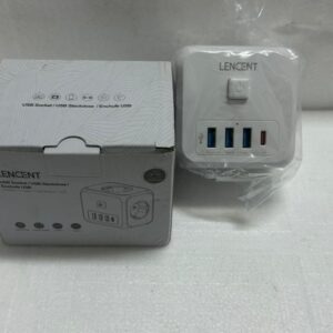 Lencent PA037EU Type C power adapter with USB ports